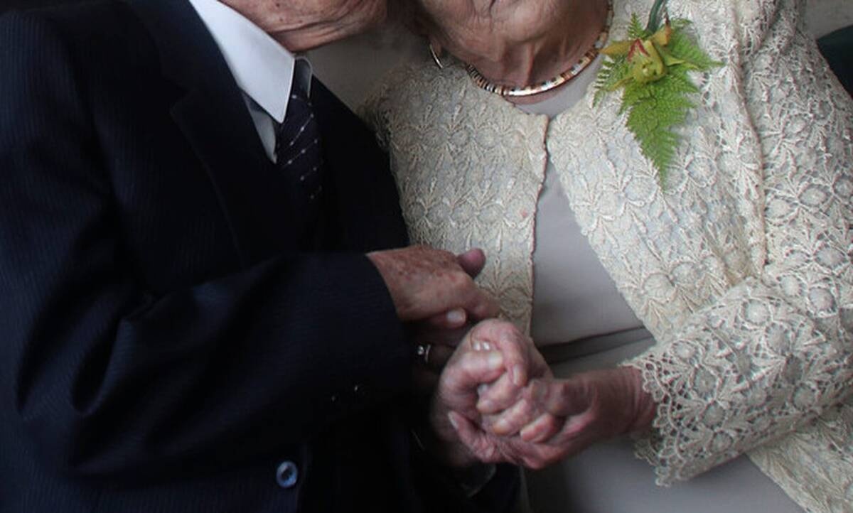 Αυτό είναι το γηραιότερο ζευγάρι του κόσμου