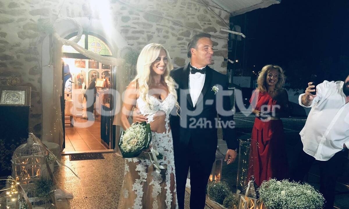 Τζάνης – Καραγιάννη: Οι πρώτες εικόνες από τον παραμυθένιο γάμο τους