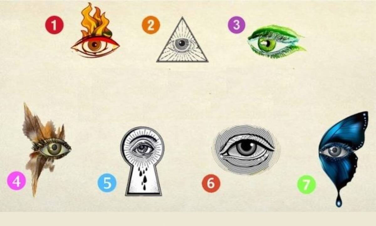 Διάλεξε 1 από τα 7 μάτια της φωτογραφίας και δες τι κρύβει!