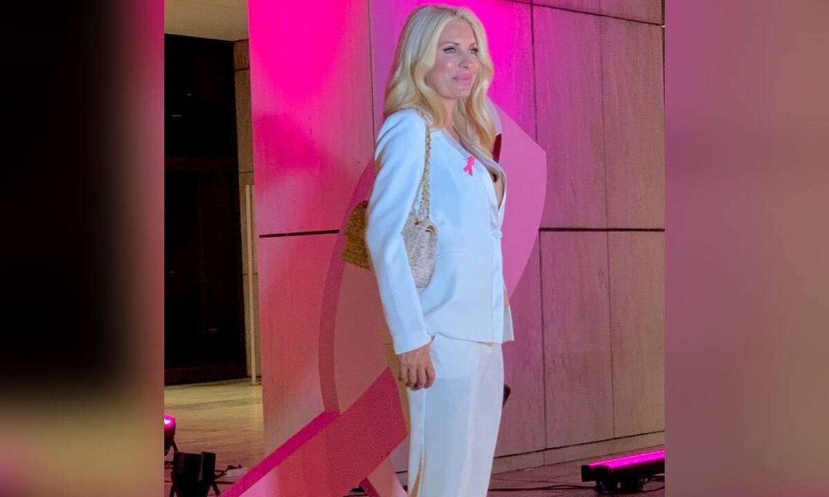 Ελένη Μενεγάκη: Το σχόλιο του Άγγελου τη στιγμή που εκείνη έκανε live