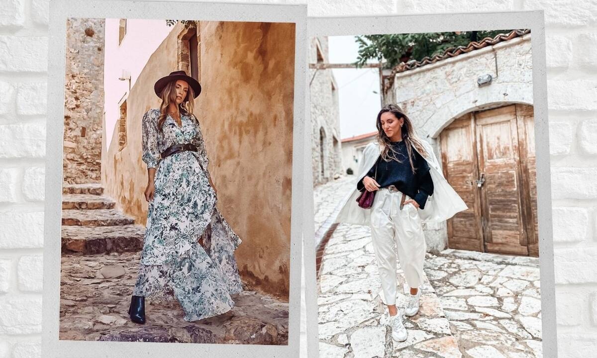 6 κομψά σύνολα της Αθηνάς Οικονομάκου για να «βγάλεις» όλο το φθινόπωρο