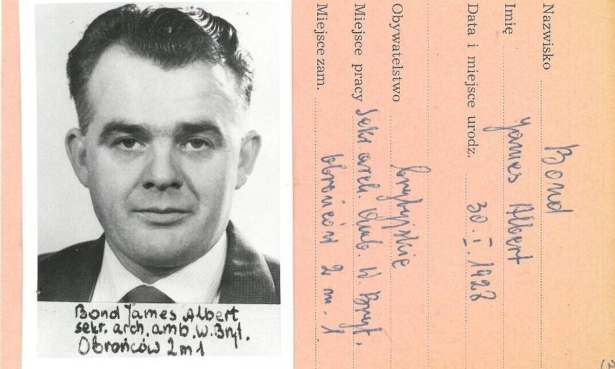 Ο Τζέιμς Μποντ υπήρχε στην πραγματικότητα και ήταν όντως μυστικός πράκτορας