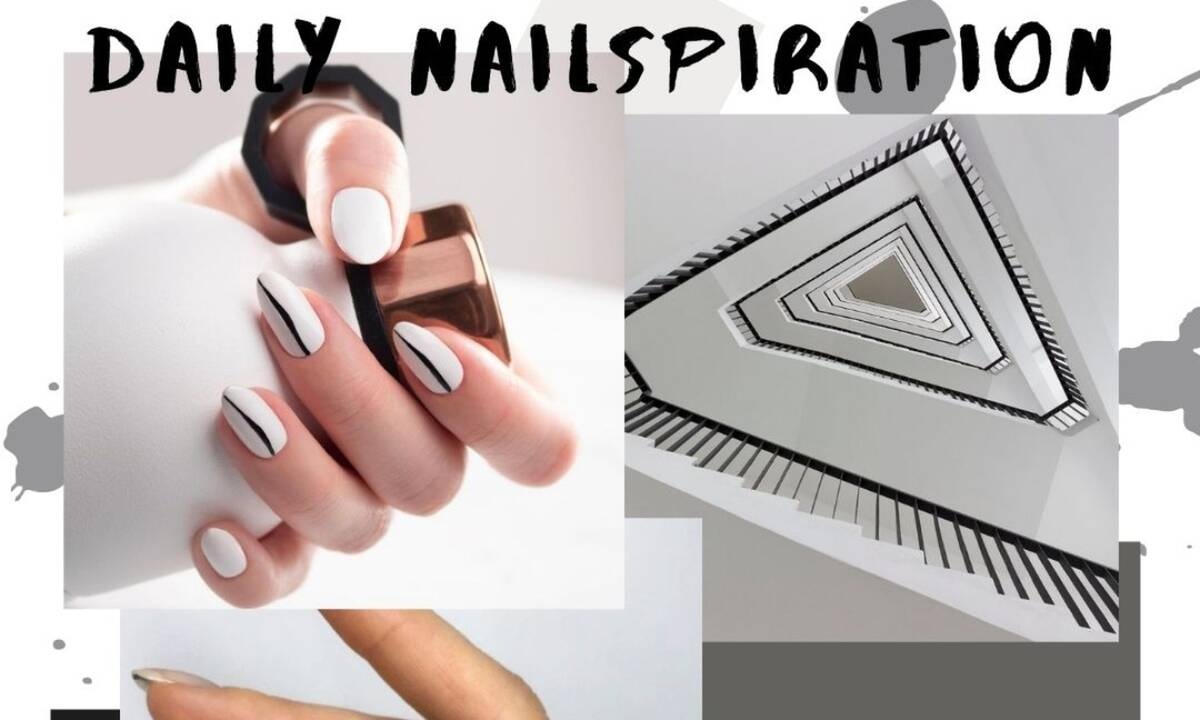 Μερικά ακόμη ασπρόμαυρα νύχια γιατί όσα και αν δούμε δεν είναι ποτέ αρκετά