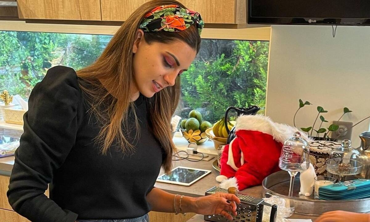 Σταματίνα Τσιμτσιλή: Στην κουζίνα με τα παιδιά της – Τι έφτιαξε αυτή τη φορά;