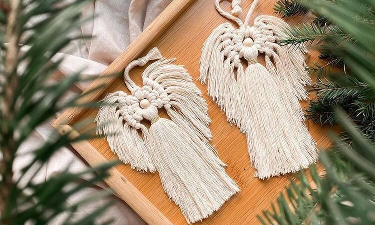 Το νέο diy trend στη χριστουγεννιάτικη διακόσμηση ακούει στο όνομα «angel macrame»