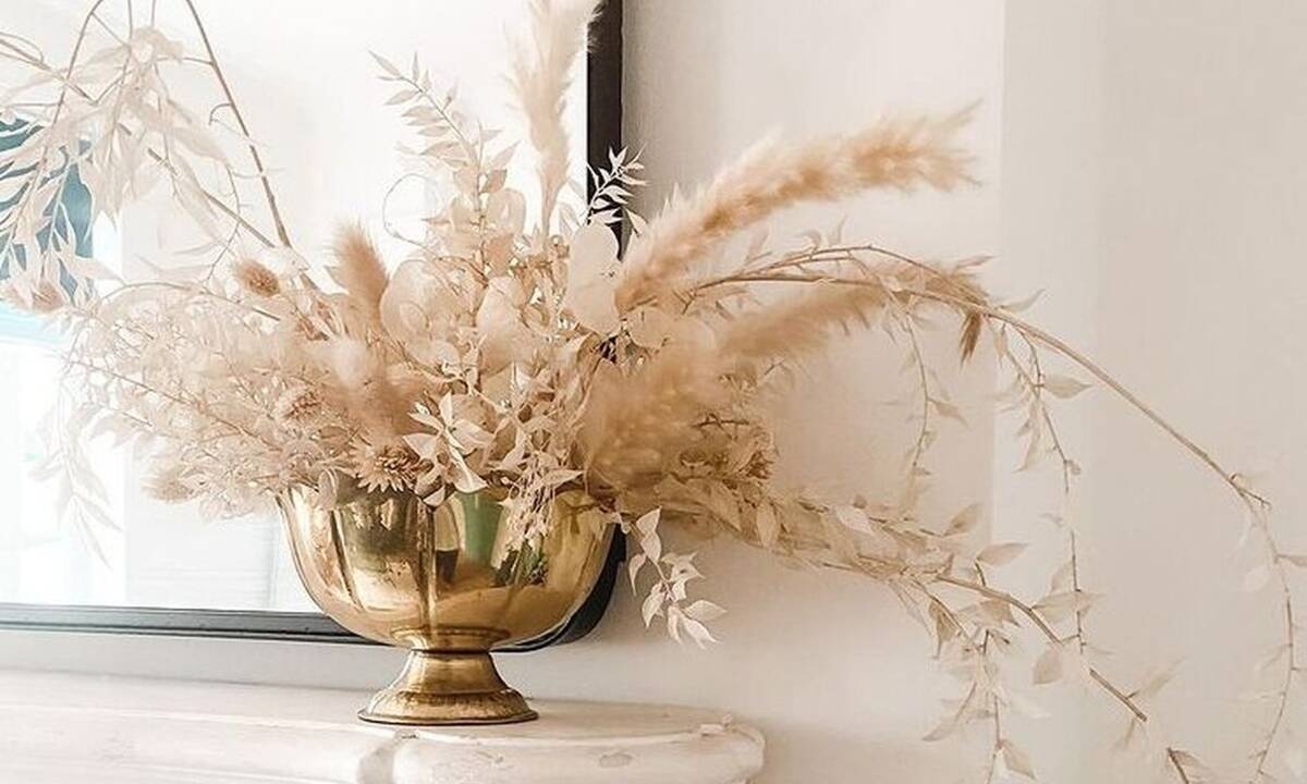 Αποξηραμένα λουλούδια: Έρχονται να επαναπροσδιορίσουν το home deco