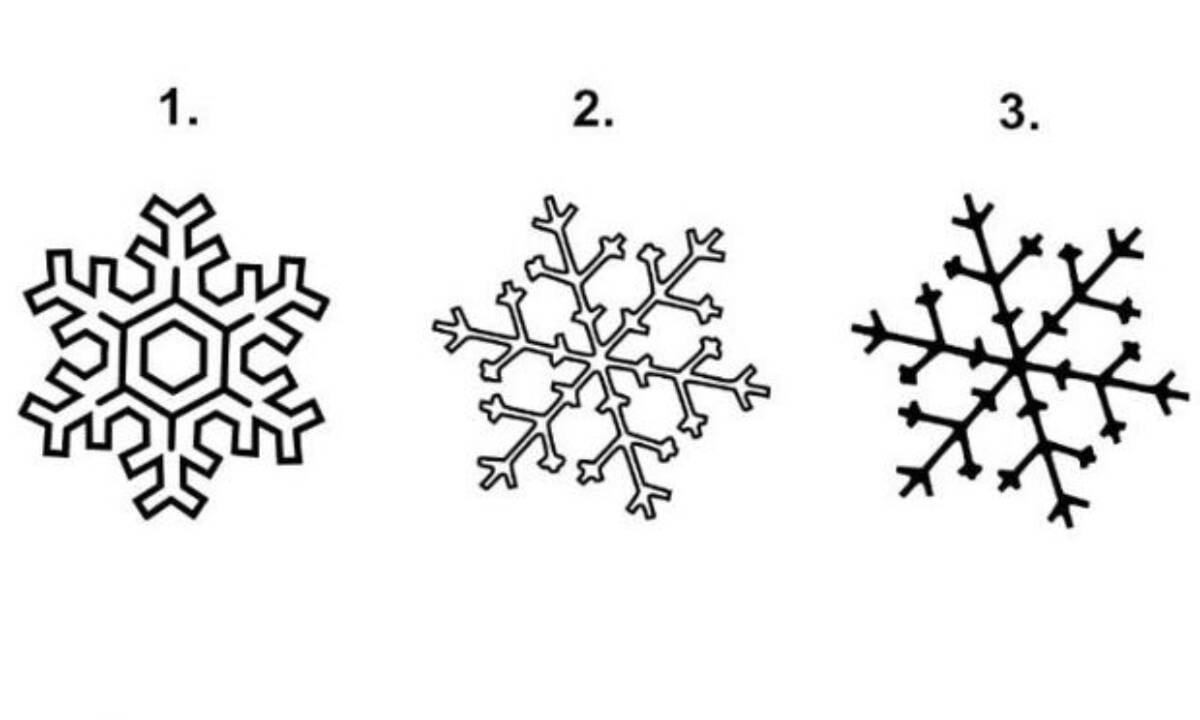 Διάλεξε 1 από τις 3 νιφάδες και δες τι αποκαλύπτει για σένα