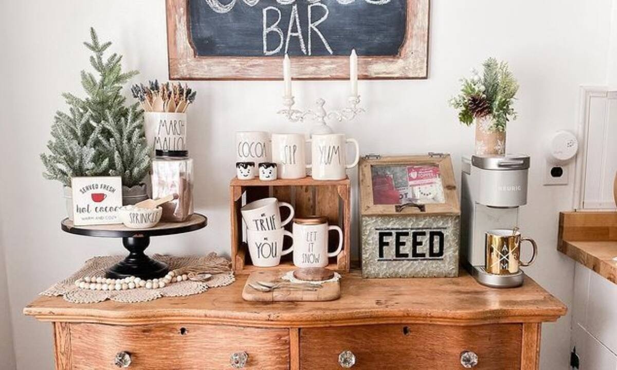 Πώς θα φτιάξετε το δικό σας coffee bar στο σπίτι (pics)