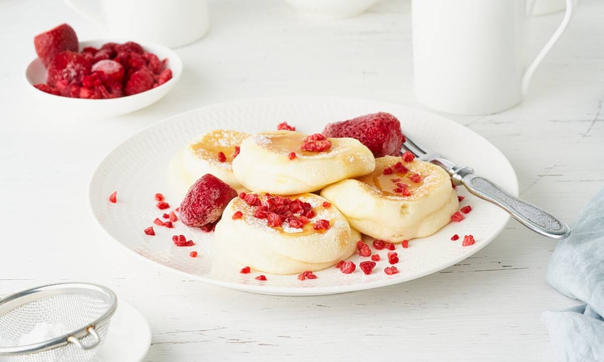 Φτιάξτε και εσείς σουφλέ pancake με ένα αβγό