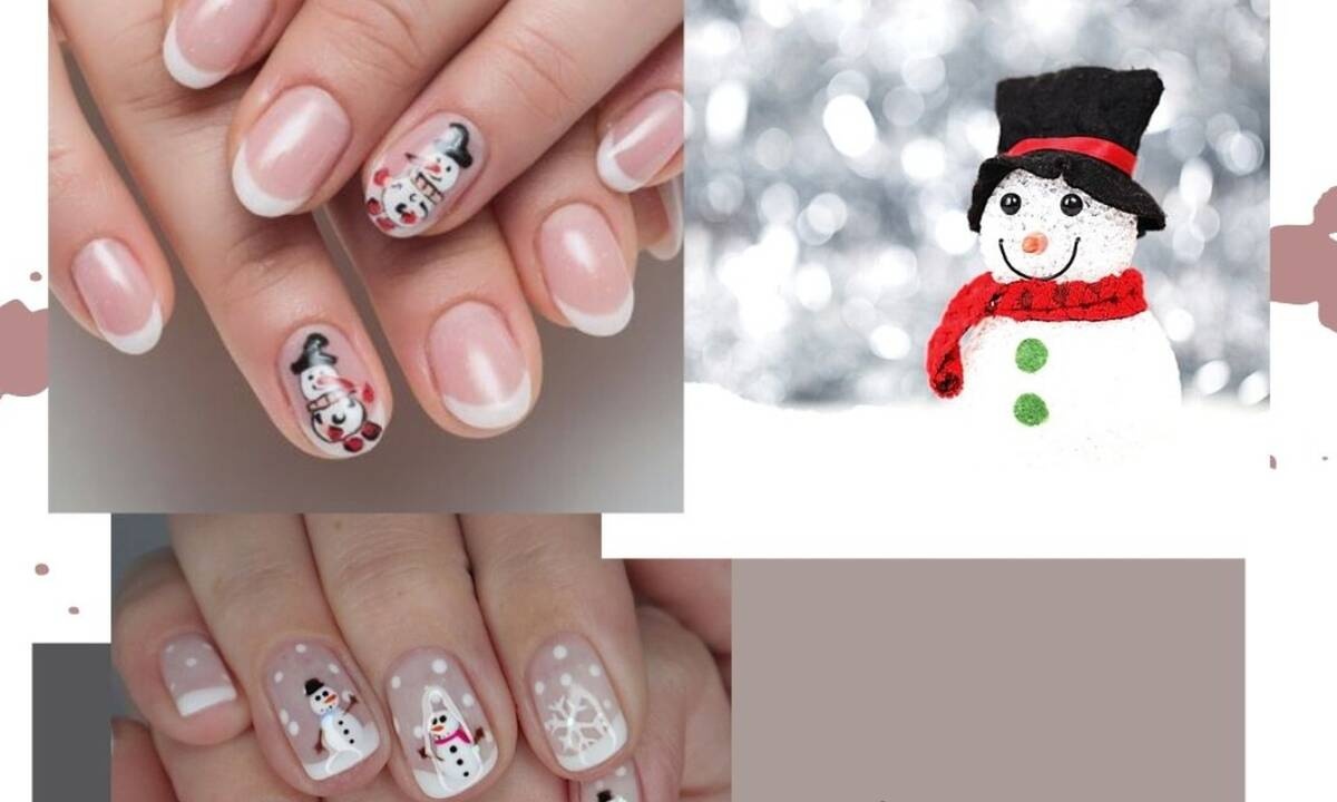 Let it snow! Σήμερα φτιάχνουμε χιονάνθρωπους στα νύχια μας…