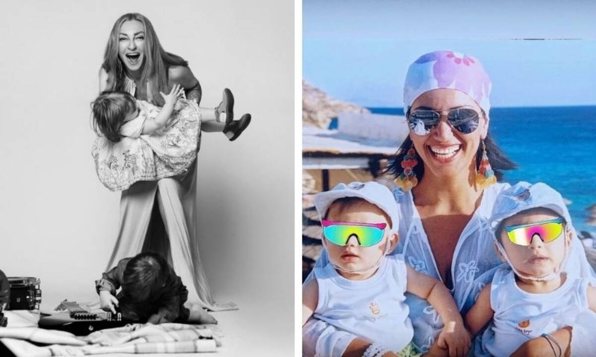 Ποιες γνωστές Ελληνίδες μαμάδες έχουν δίδυμα (pics)