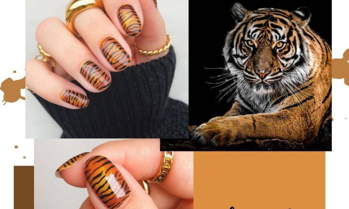 Δες πόσο εύκολο είναι να κάνεις γραμμές στα νύχια σαν του τίγρη (photos)