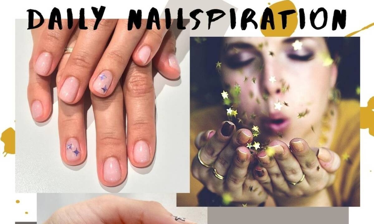 10 μανικιούρ με αστεράκια για λαμπερά δάχτυλα στις βόλτες των ΣΚ