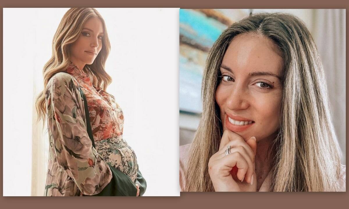 Αθηνά Οικονομάκου: Αποκάλυψε με μια μαγική φωτό το φύλο του μωρού της