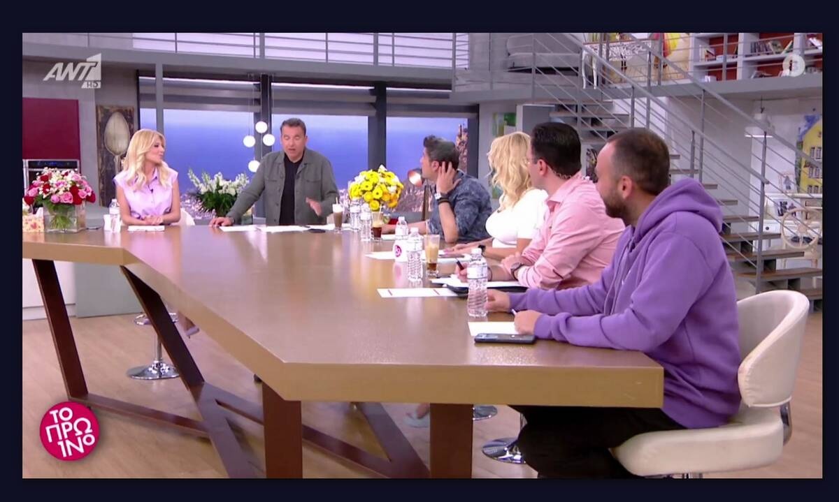 Τεργιάκης: Ενημερώθηκε on air για την επιστροφή της Μενεγάκη - Η αποστομωτική ατάκα