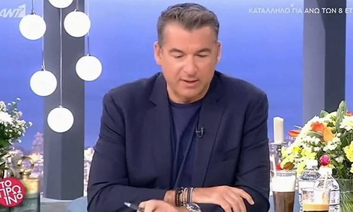 Το πρωινό: Λιάγκας για Καραϊβάζ: «Ξεκίνησα μαζί του τη δημοσιογραφία»