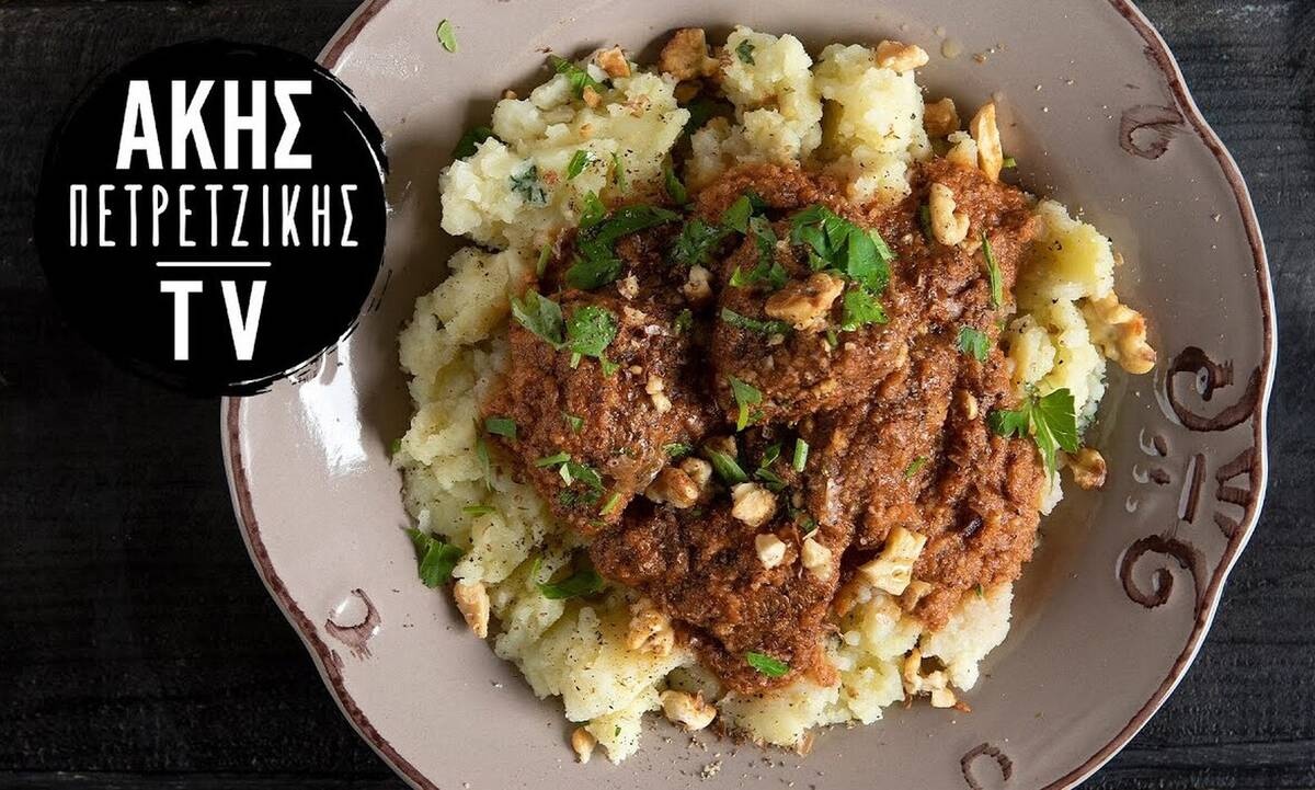 Λαχταριστό λαγωτό από τον Άκη Πετρετζίκη