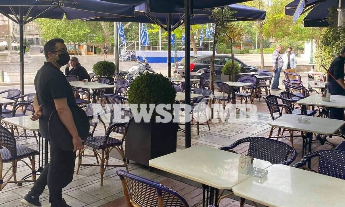 Ρεπορτάζ Newsbomb.gr - Άνοιξε η εστίαση με τραπεζάκια έξω και χωρίς μουσική: Τα μέτρα και ο κωδικός