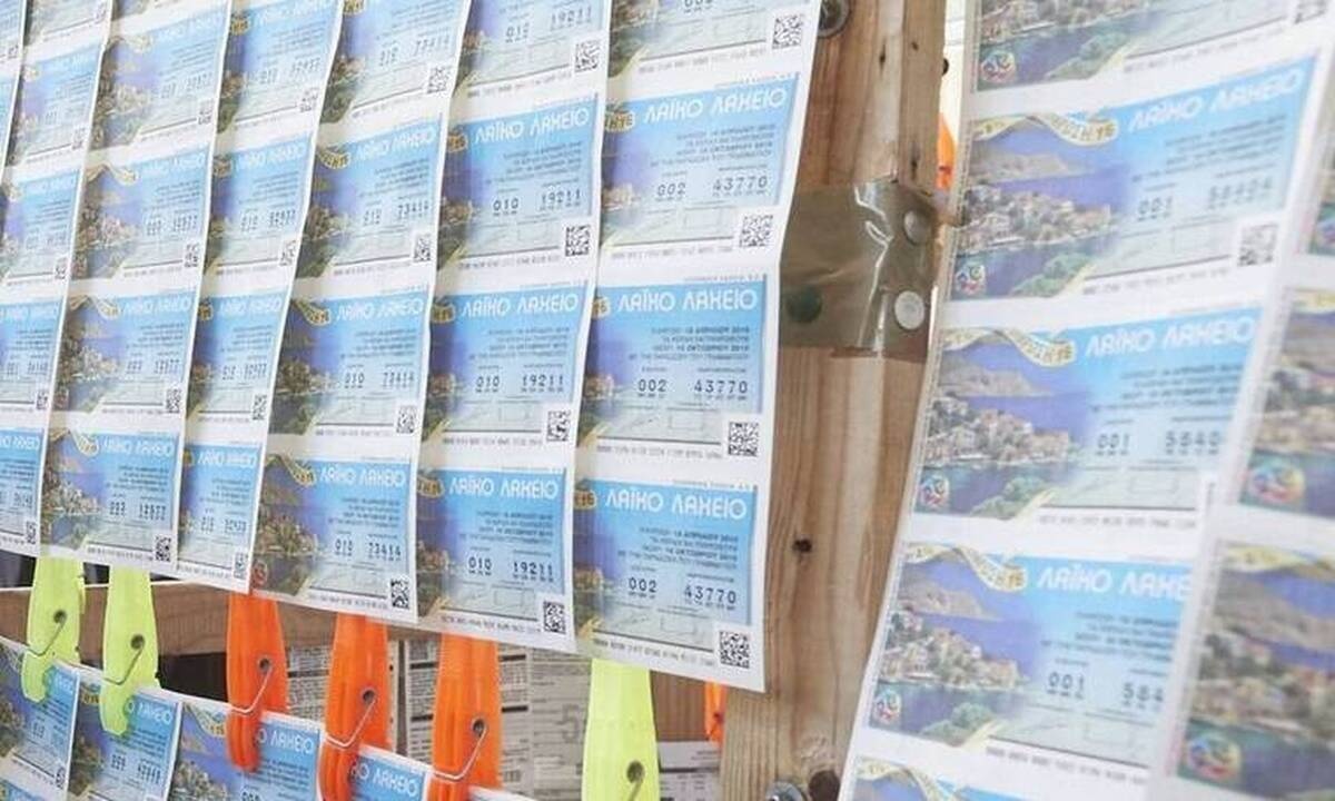 To Λαϊκό Λαχείο μοίρασε 1.171.270 ευρώ τον Απρίλιο