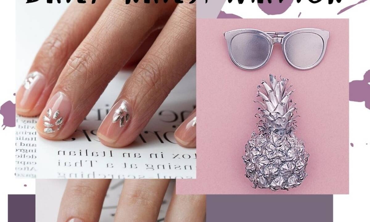 Ψάχνεις σχέδιο στα νύχια; Δες εδώ 15 ασημί μανικιούρ (photos)