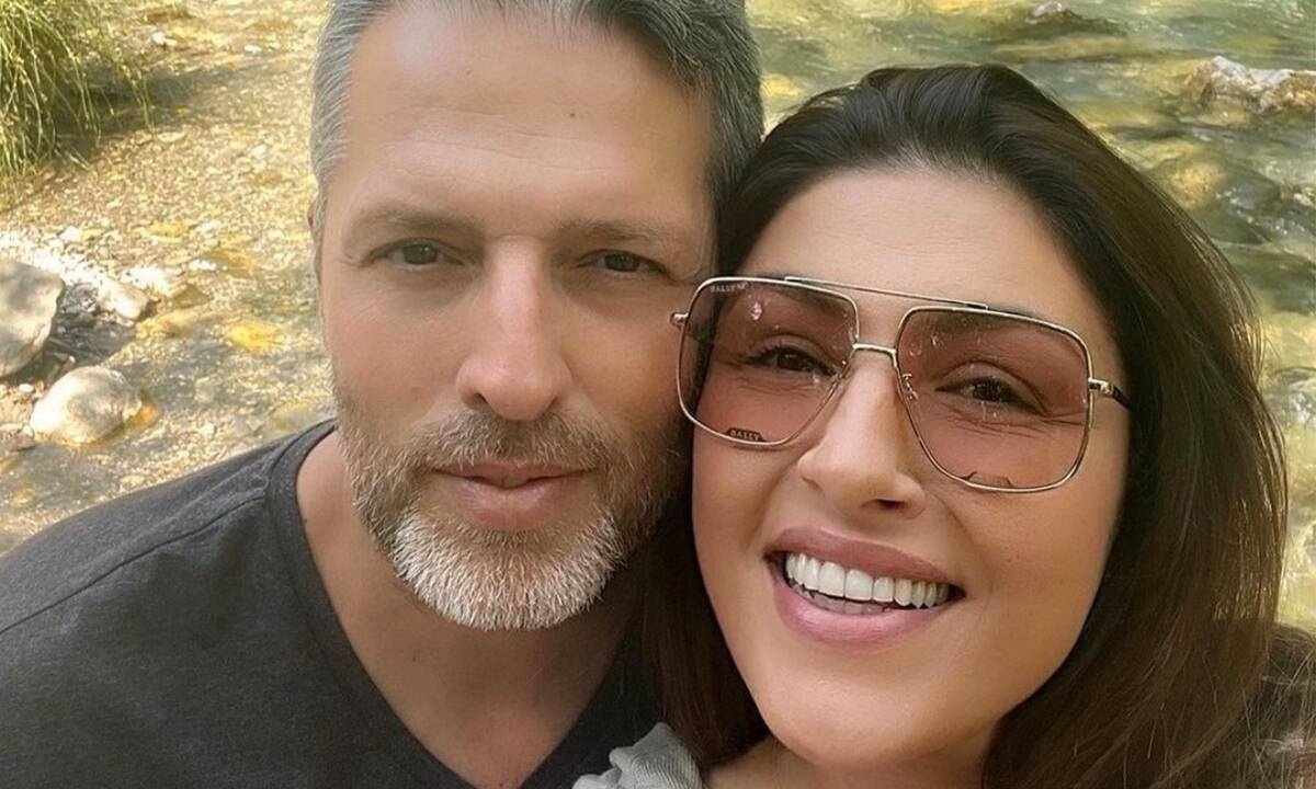 Έλενα Παπαρίζου: Η εξόρμηση με τον σύζυγό της και η σπάνια φωτογραφία