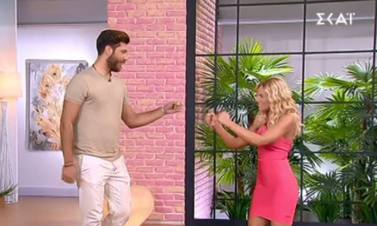 O Νίκος Μπάρτζης εμφανίστηκε στην Ιωάννα Μαλέσκου και το Twitter πανηγύρισε (photos)