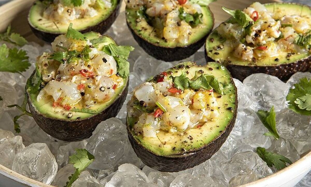 Γαρίδες ceviche από τον Άκη Πετρετζίκη