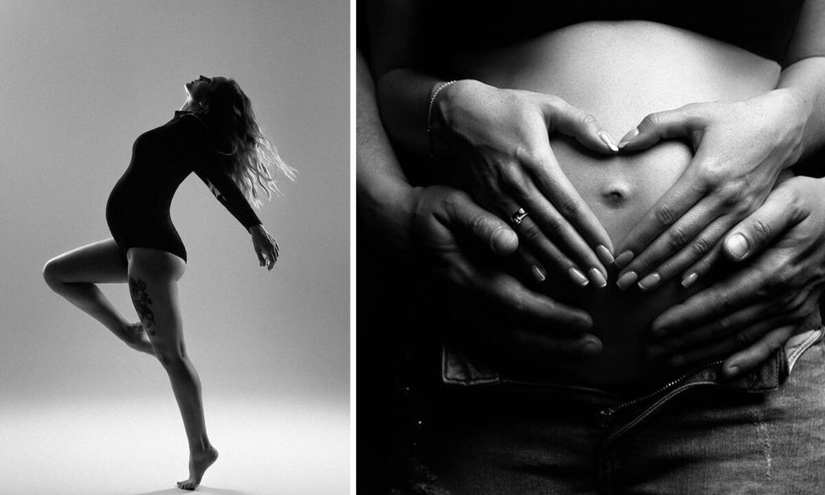 Αυτές οι ασπρόμαυρες φωτογραφίες εγκύων είναι ξεχωριστές