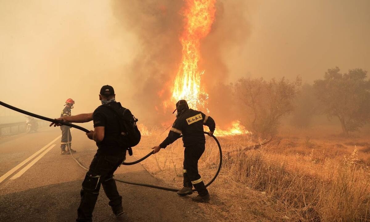 Μάχη της Πυροσβεστικής σε Εύβοια, Αρχαία Ολυμπία και Χαλκιδική - Τα κρίσιμα μέτωπα της φωτιάς