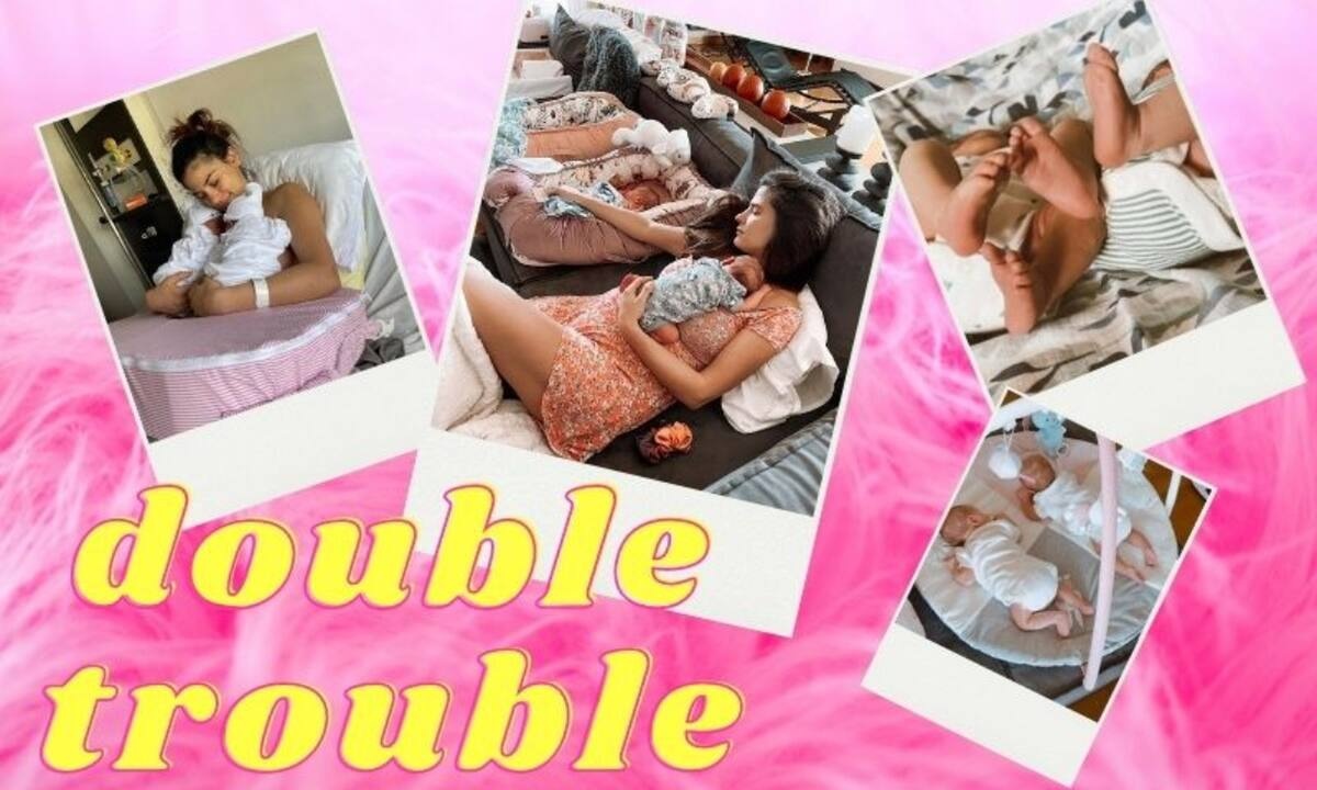 Μαμά με δίδυμα η Χριστίνα Μπόμπα και η ζωή με τα μωρά είναι κάπως έτσι