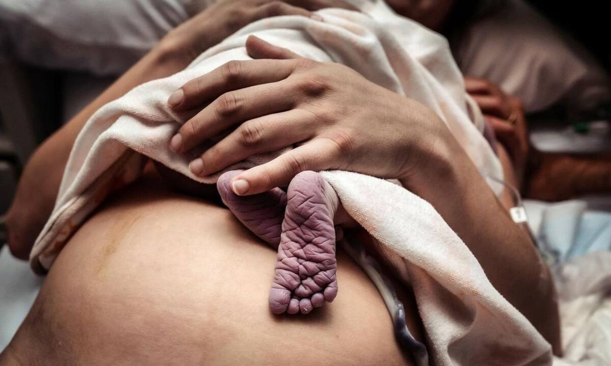 Ζαρωμένα πατουσάκια μικρών κολυμβητών (εικόνες)