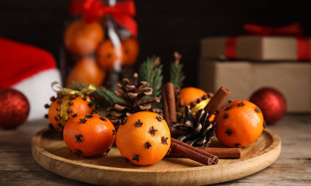 DIY αρωματικά χώρου για να μυρίσει το σπίτι Χριστούγεννα