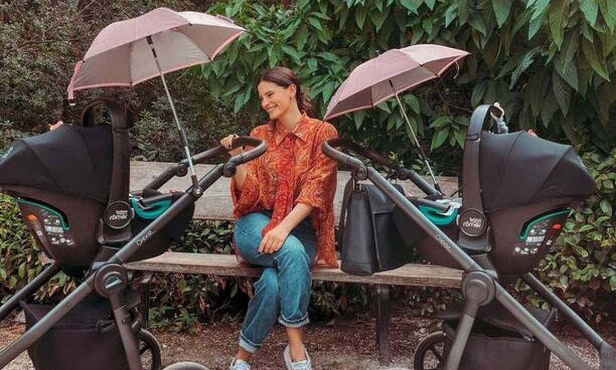 Χριστίνα Μπόμπα: Βρήκε τον τρόπο να κοιμούνται οι δίδυμες (εικόνες)