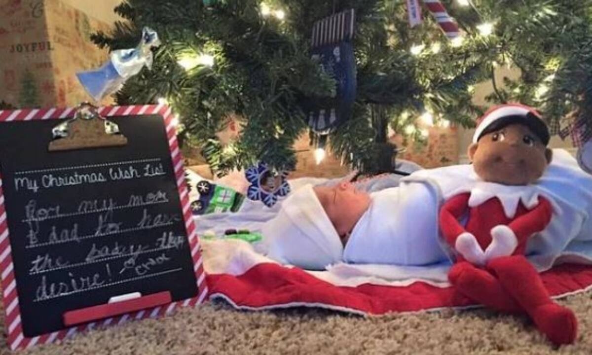 Τρία μικρά κορίτσια βρήκαν το νεογέννητο αδερφάκι τους κάτω από το δέντρο (vid)