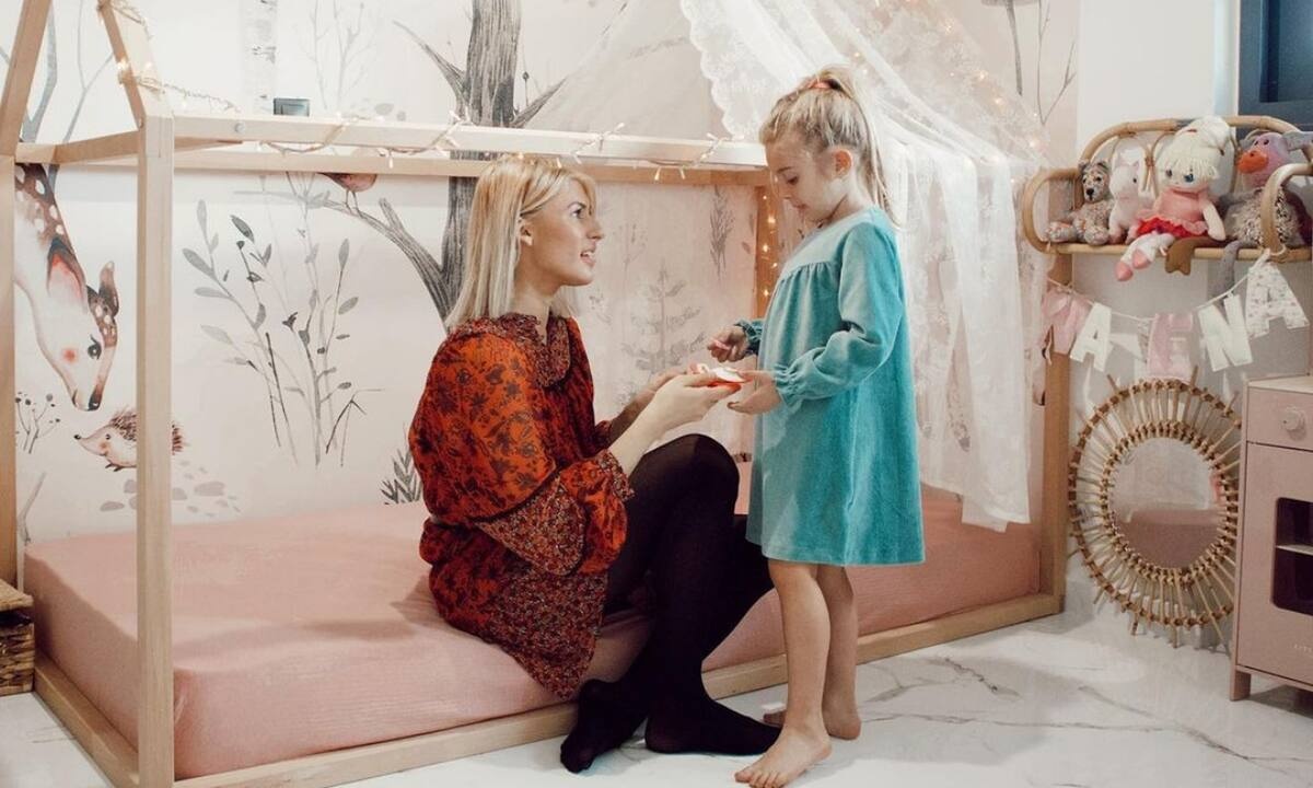 Όλγα Πηλιάκη: Ονειρεμένο το νέο παιδικό δωμάτιο της Μαλένας