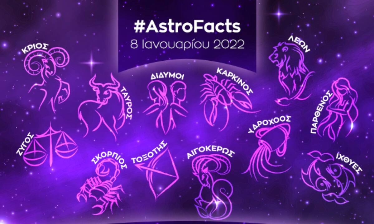 Η φράση - κλειδί του ζωδίου σου για σήμερα, 08/01/2022