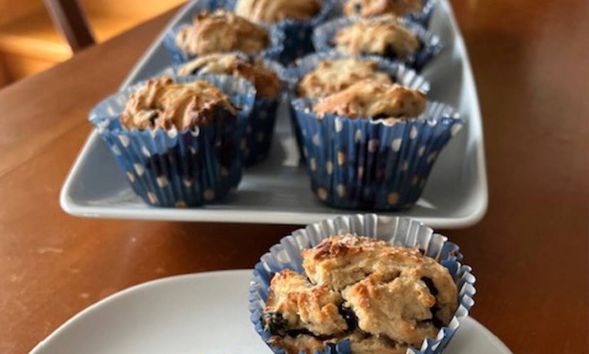 Πανεύκολη συνταγή για Banana Blueberry muffins και θα κερδίσετε τις εντυπώσεις (Γράφει η Majenco)