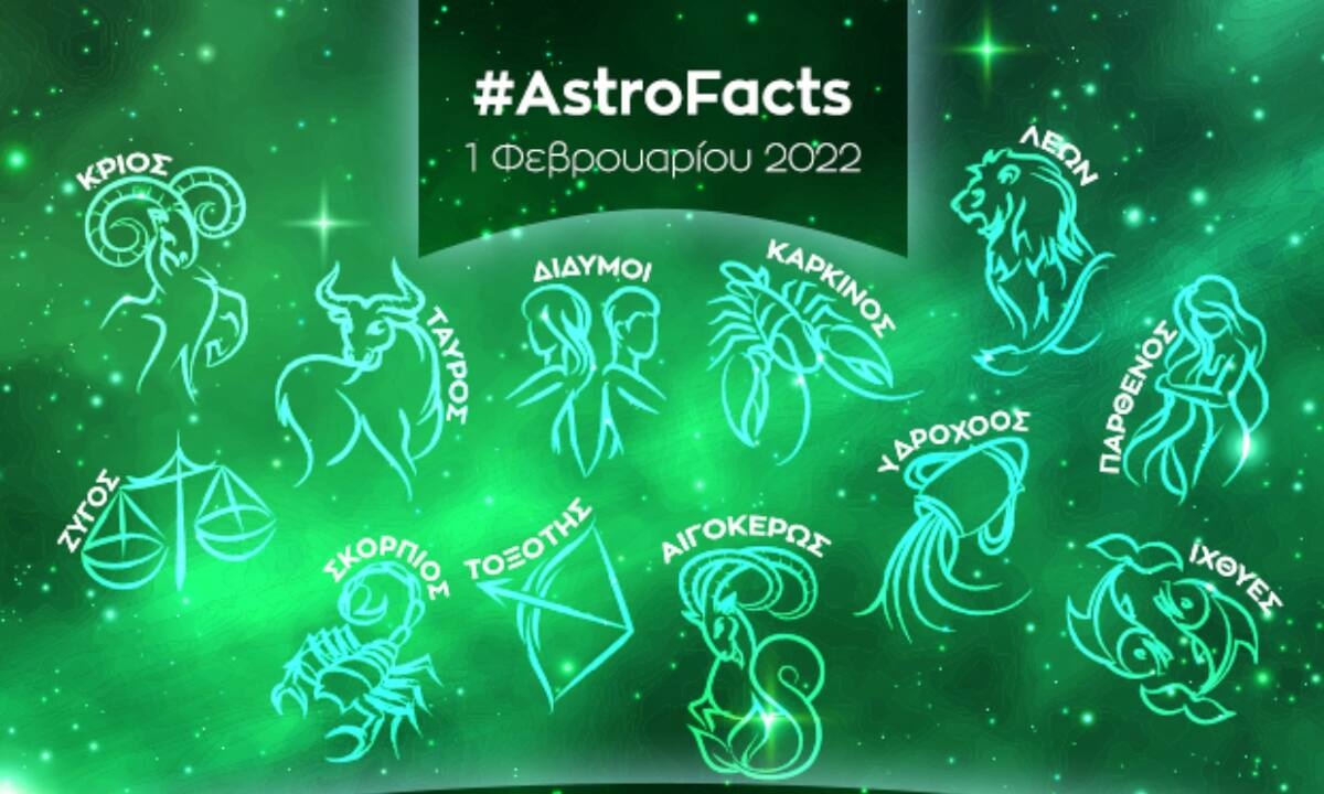 Η φράση - κλειδί του ζωδίου σου για σήμερα, 01/02/2022