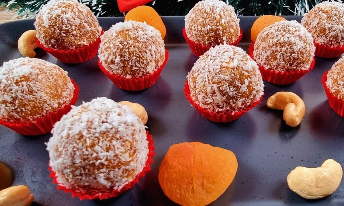 Νηστίσιμα τρουφάκια με τρία υλικά - Έτοιμα σε πέντε λεπτά  (vid)