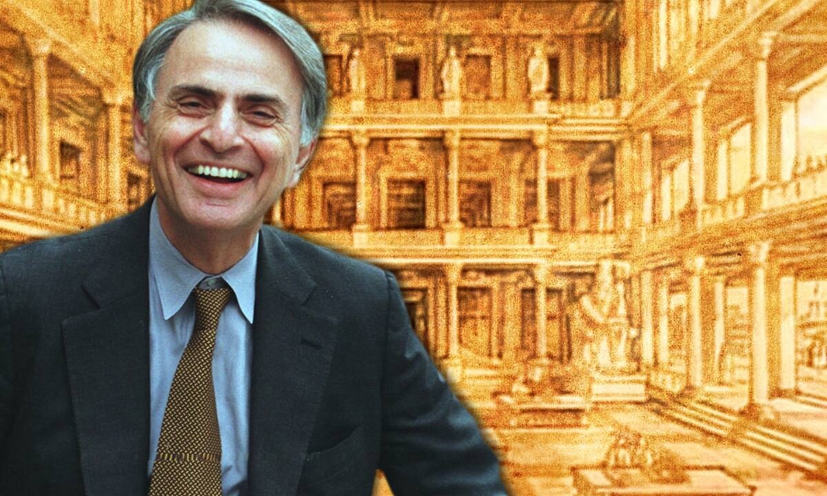 Ο Carl Sagan μιλάει για την Βιβλιοθήκη της Αλεξάνδρειας