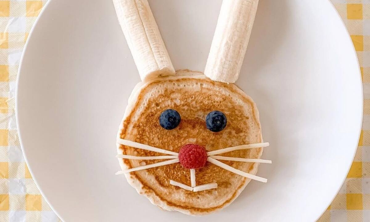 Πασχαλινά pancakes και τοστάκια (εικόνες)