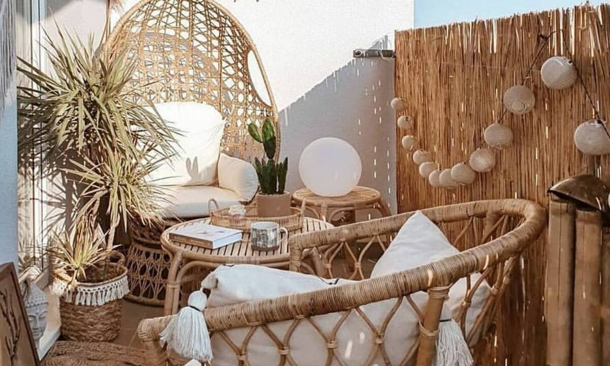 Boho διακόσμηση μπαλκονιού - Εύκολες και οικονομικές ιδέες