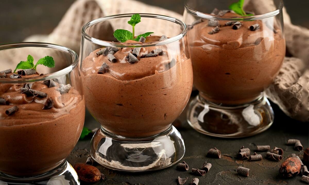 Δροσερό γλυκό με κακάο - Χωρίς αλεύρι και αβγά