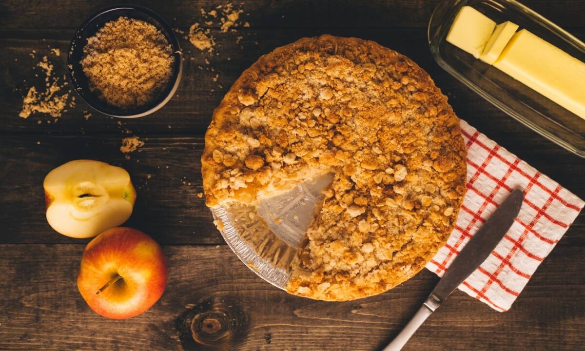 Γρήγορη συνταγή για μηλόπιτα