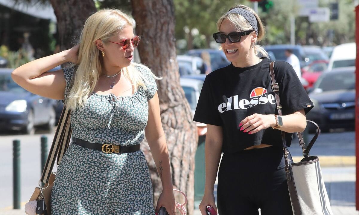 Νάνσυ Παραδεισανού- Ιλένια Ουίλιαμς: Για καφέ και κους κους στη Γλυφάδα!