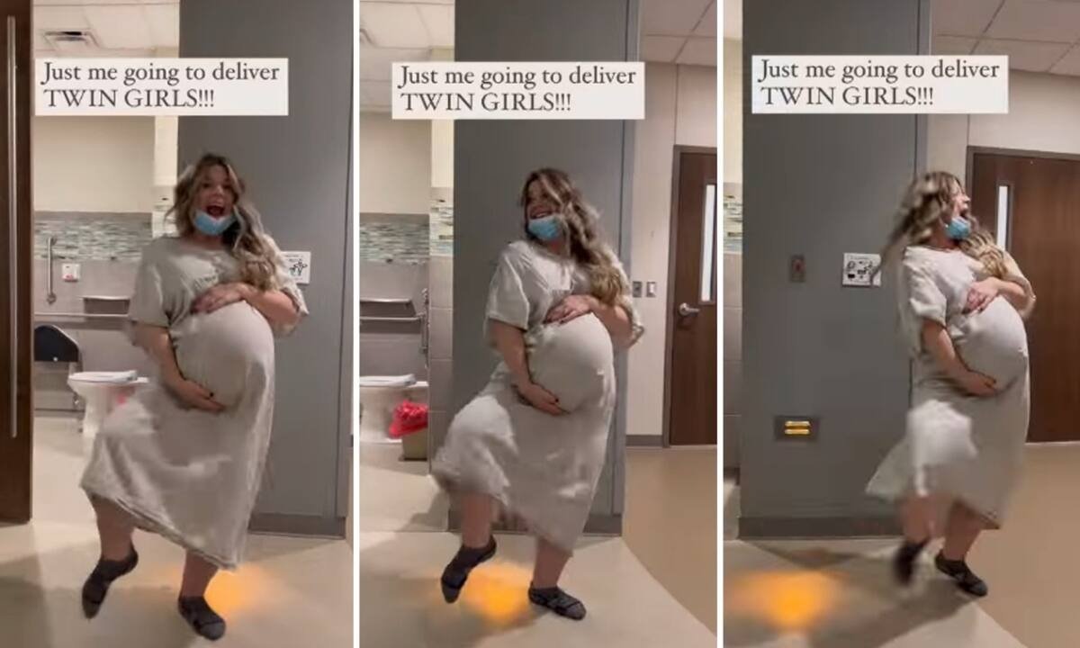 Ο χορός μίας μαμάς λίγο πριν γεννήσει που έγινε viral