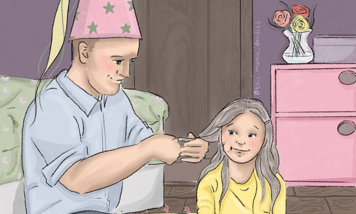 Σκίτσα αναδεικνύουν τον σπουδαίο ρόλο του μπαμπά στην οικογένεια