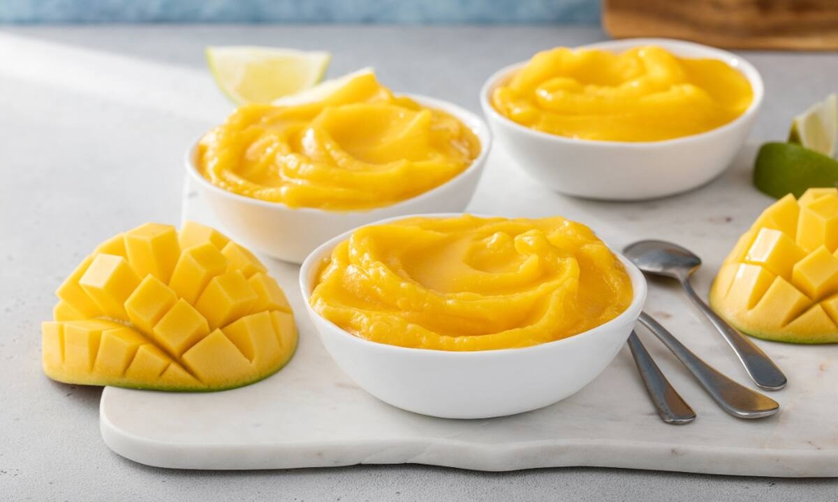 Συνταγή για παγωτό μάνγκο με 2 υλικά