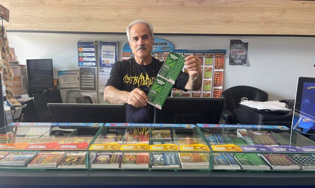 500.000 ευρώ για τυχερό Θεσσαλονικιό στο ΣΚΡΑΤΣ