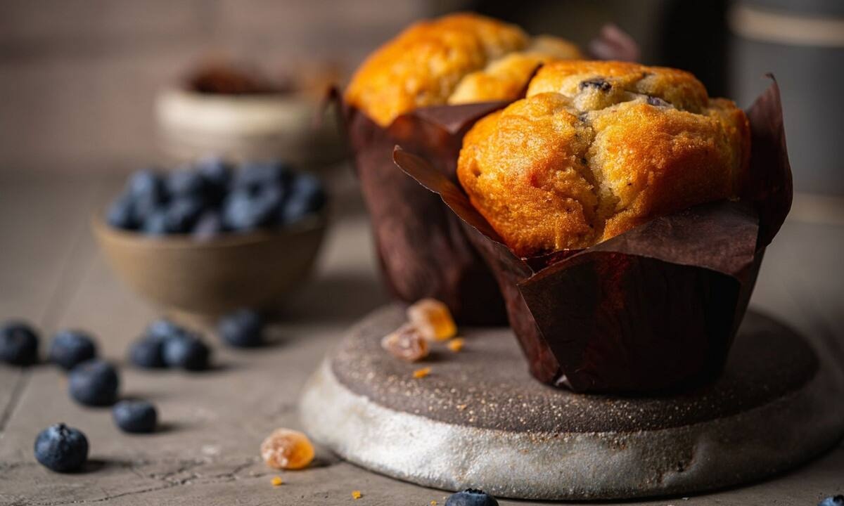 Κολατσιό για το σχολείο: Μuffin βατόμουρου χωρίς ζάχαρη